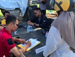 Polres Kayong Utara Gelar Gerakan Pangan Murah, Ratusan Warga Antusias Serbu Beras Murah