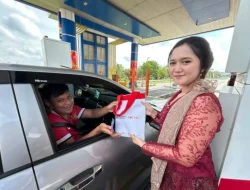 HKA Gelar Aksi Simpatik, Menyapa Pengguna Jalan Tol Serempak di 17 Ruas Operasi