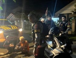 Patroli Enggang Polresta Pontianak Amankan Pelaku Percobaan Pencurian Meteran PDAM