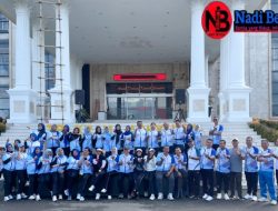 Kejaksaan Tinggi Kalimantan Barat Gelar Senam Pagi Bersama untuk Menjaga Kebugaran Pegawai