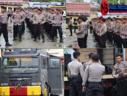 Polresta Pontianak Gelar Latihan Dalmas, Mantapkan Kesiapan Hadapi Aksi Unjuk Rasa