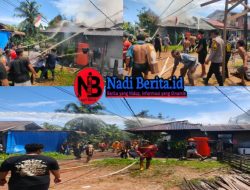 Suami Bakar Kasur Akibat Cekcok dengan Istri, Rumah Ludes Dilalap Api