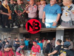 Kapolres Melawi Pimpin Langsung Pengamanan Aksi Damai Ormas Sabang Merah Borneo