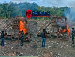 Kodim 0212/ Tapanuli Selatan Lakukan Sosialisasi dan Penertiban PETI di Mandailing Natal