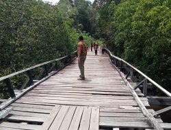Kondisi Jembatan Menghubungkan Dua Desa Seberuang DanLemedak Semitau Sangat Memperinkan, Pemerintah Segera Turun Tangan