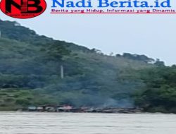 Di suatu Sudut Tepian Sungai Kapuas terlihat sekelompok Lanting (PETI) Yang Mengapung Beroperasi, Diduga Kebal Hukum Atau Hukum Yang Tidak Bertaring