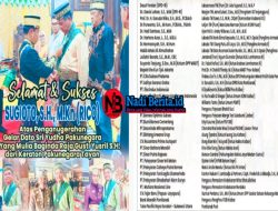 Selamat dan Sukses Untuk Bapak Sugioto, S.H., M.kn Atas Penganugerahan Gelar Dato Sri Yudha Pakunegara Oleh Yang Mulia Baginda Raja Gusri Yusril S.H Dari Keraton Pakunegara Tayan