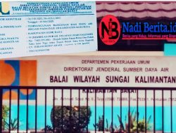 Proyek Pintu Air Irigasi di Kubu Raya Diduga Tak Sesuai Spesifikasi, Lemahnya Pengawasan Internal Dari Pihak Balai Wilayah Sungai Kalimantan I, Seakan Tutup Mata Serta Berpotensi Merugikan Uang Negara