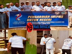 Pengabdian Imipas untuk Negeri: Rutan Putussibau Gelar Gotong Royong Bersihkan dan Cat Ulang Toilet Surau Al-Muhajirin