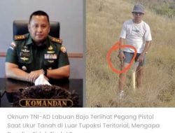 Serka LL Oknum Intel Kodim 1630 Bak Koboy Penguasa Labuan Bajo, Pamer Senjata Api , Dandim Diuji Kepemimpinannya