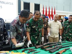 Gempur Peredaran Gelap: Pangdam XII/Tpr Musnahkan 30 Kg Sabu dan Ribuan Senjata Api Rakitan