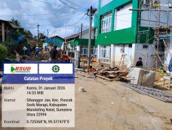 Awal 2026, Proyek Puskesmas Sibanggor Jae Belum Rampung: Jadwal Terlewati, Pengawasan Dipertanyakan