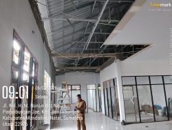 Di Balik Klarifikasi Konsultan, Proyek Puskesmas Panyabungan Jae Masih Menyisakan Tanda Tanya