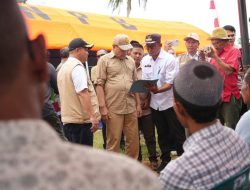 Menko Polkam Tinjau Lokasi Pembangunan Hunian Tetap bagi Korban Bencana di Aceh Utara