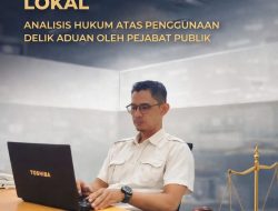 KRIMINALISASI KRITIK DAN EROSI DEMOKRASI LOKAL: ANALISIS HUKUM ATAS PENGGUNAAN DELIK ADUAN OLEH PEJABAT PUBLIK  ‎