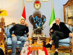 Bertemu Dubes Indonesia untuk Italia, Bamsoet Dorong Penguatan Hubungan Bilateral Indonesia–Italia Lewat Ekonomi, Pendidikan, Budaya, dan Teknologi