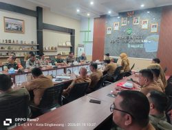 Rapat Koordinasi Tindak Lanjut Persiapan Pelaksanaan Pekerjaan Peningkatan Perkuatan Tebing Sungai Singkawang