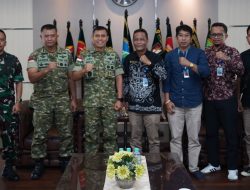 Perkuat Sinergi Informasi, Pangdam XII/Tpr Terima Kunjungan Kepala LPP RRI Pontianak