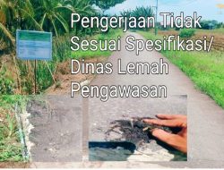 Proyek Peningkatan Jalan Lingkungan di Desa Lonam, Pemangkat Diduga Dikerjakan Asal Jadi, Tidak Sesuai Spesifikasi: Pengawasan Dinas Dipertanyakan Seperti Tutup Mata, Tutup Telinga