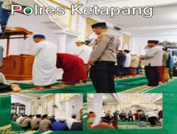 Polisi Hadir di Tengah Masyarakat, Polres Ketapang Gelar Tarawih Keliling, Jaga Harkamtibmas di Bulan Ramadhan