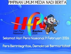 Media Nadi Berita Peringati Hari Pers Nasional 9 Februari 2026