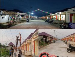 Semarak Kebersamaan, Warga Griya Pramuka Permai 2 Pasang Lampu Hias dan Lampion Sambut Ramadhan 1447 H dan Imlek