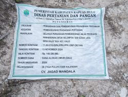 Diduga Dikerjakan Asal-asalan, Jalan Produksi Perkebunan di Desa Kalis Taya Tak Pernah Dilalui Warga