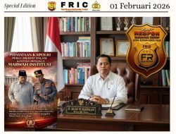 FRIC Dukung Penuh Polri Dibawah Presiden , Hindari Pelanggaran Jangan Hilangkan Kepercayaan Publik