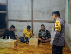 Cegah Pencurian dan Kasus Menonjol, Bhabinkamtibmas Polres Melawi Intensifkan KRYD dan Himbauan Kamtibmas