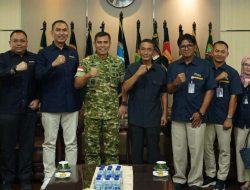 Sinergi Perkuat Ketahanan Pangan, Pangdam XII/Tpr Terima Kunjungan Dewas Perum BULOG