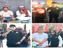 KILL dan Puan Laskar Pemuda Melayu Bagikan 1.000 Paket Takjil di Bundaran Digulis Pontianak