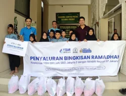 Sapa Anak Yatim, BRI BO Ampera, YBM dan Iwabri Region 7 Jakarta Salurkan Paket Bingkisan