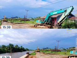 Tanpa Identitas Proyek: Pembangunan Turap di Kubu Raya Tuai Kecurigaan Warga !!!