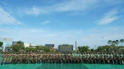 Kembali dari Papua, Pangdam XII/Tpr Sambut Kepulangan Satgas Yonif 644/Walet Sakti dengan Bangga