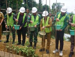 Wujudkan Mimpi Warga, Dandim 1206/Psb Ground Breaking Jembatan Perintis Garuda