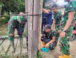 Percepat Akses Warga, Kodim 1209/Bengkayang Mulai Tinjau Lokasi Pembangunan Jembatan Gantung