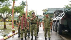 Pangdam XII/Tpr Tinjau Kesiapan Tempur Kompi Kavaleri 12/Macan Dahan Cakti