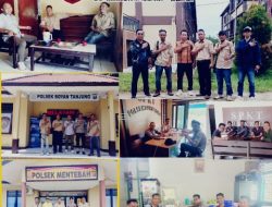 Tingkatkan Sinergitas Antar Lembaga DPW FRIC Kalbar Sambangi Polres serta Beberapa Polsek Di Wilayah Hukum Kapuas Hulu 