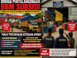 Diduga Ada Pembiaran Penyalahgunaan BBM Subsidi SPBU 64. 783. 19: Dugaan Kuat Ada Setoran Ke Aparat dan Pengawasan Tidur