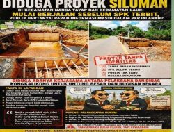 Diduga Langgar Prosedur, Proyek di Ketapang Berjalan Tanpa SPK dan Papan Informasi