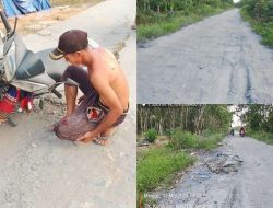 Korban Kecelakaan Bertambah, Warga Desak Perbaikan Jalan Sange Bakau yang Rusak 30 Tahun!