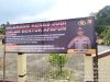 Kapolsek Sepauk Pasang Spanduk Anti Judi, Bandar dan Pemain Diancam Hukuman Berat