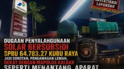 Dugaan Penyalahgunaan Solar Bersubsidi SPBU 64.783. 27 Kubu Raya Jadi Sorotan, Investigasi Lapangan Picu Pertanyaan Publik