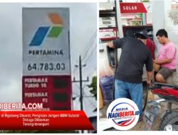 SPBU di Ngabang Disorot, Pengisian Jerigen BBM Subsidi Diduga Dibiarkan Terang-terangan!