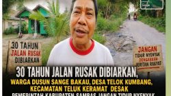 30 Tahun Jalan Rusak Dibiarkan, Warga Dusun Sange Bakau Desak Pemerintah Sambas Jangan Lelap Tertidur: Dengarkan Jeritan Suara Hati Kami !!!