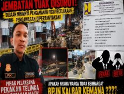 Proyek Jembatan Tuak Disorot Setelah Dugaan Kecelakaan di Lokasi, Warga Minta Pengawasan Diperketat dan Keselamatan Diprioritaskan !!!