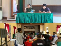 Coffee Morning Bersama Pers, Dandim 1204 Bahas Ketahanan Pangan dan Kondusivitas Wilayah