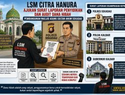 LSM Citra Hanura Bongkar Dugaan Kejanggalan Dana Hibah Masjid Sultan Anum, Minta Aparat Bertindak