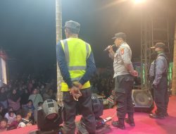 Polsek Selakau Laksanakan Himbauan Penertiban Hiburan Malam, Hajatan Berlangsung Aman