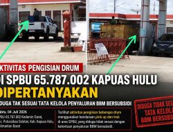 Dugaan Penyaluran BBM Bersubsidi Menggunakan Drum di SPBU Kedamin Darat Jadi Sorotan, Aparat Diminta Lakukan Pemeriksaan